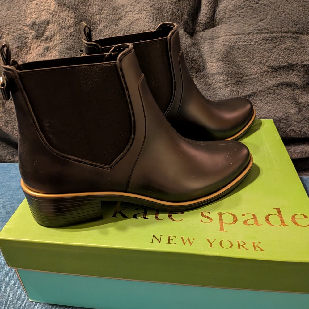 Kate Spade Black Ankle Boots for Women